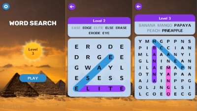 بازی جستجوی کلمات
