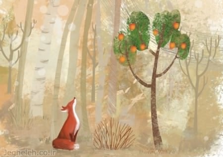 داستان روباه و درخت سیب