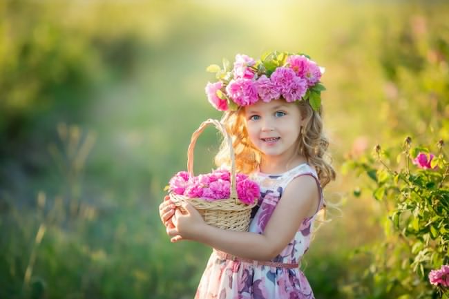 ارتباط سلامت روان کودک و گل و گیاه
