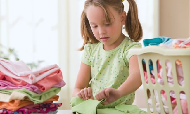 راهنمای تازدن و مرتب کردن لباس کودک